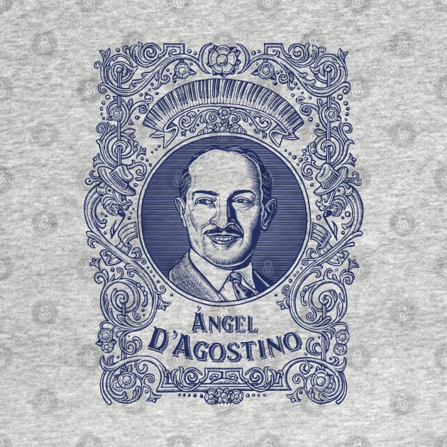 Ángel D'Agostino (in blue) by Lisa Haney